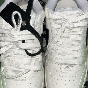 Off-White White and Black Sneakers